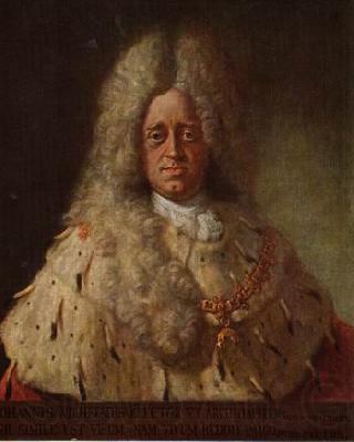 Jan Frans van Douven Portrait of Johann Wilhelm, Elector Palatine (1658-1716) Spain oil painting art